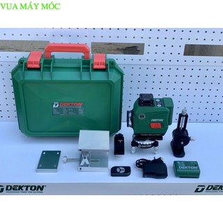 Máy bắn cốt - cân mực - cân bằng laser dekton / dk - ls1601 / 16 tia xanh - 2pin - remote vua máy móc