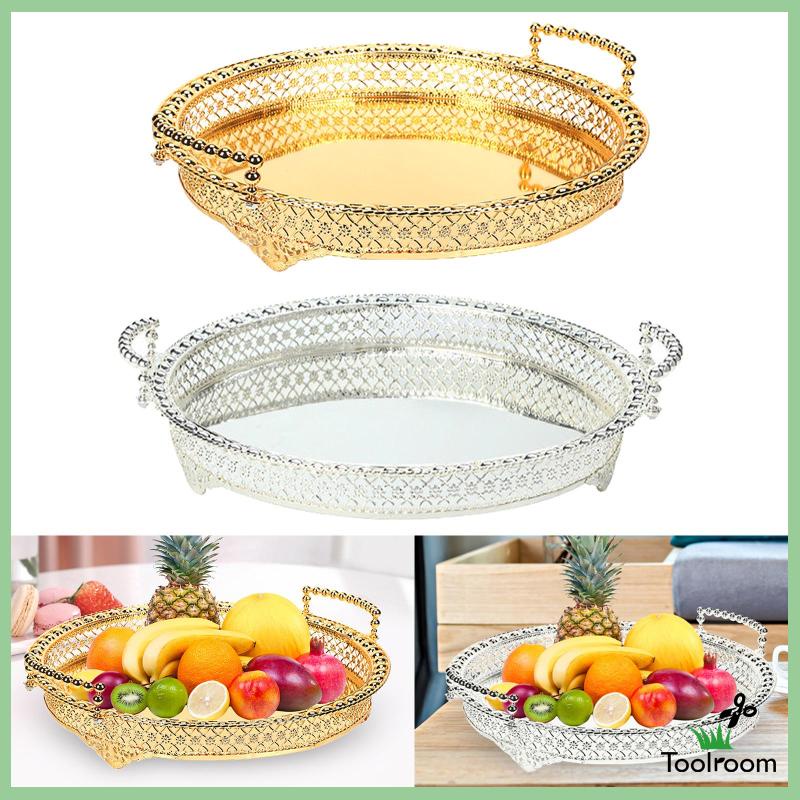 Rổ Đựng Trái Cây Bằng Kim Loại Tiện Dụng Cho Phòng Ăn