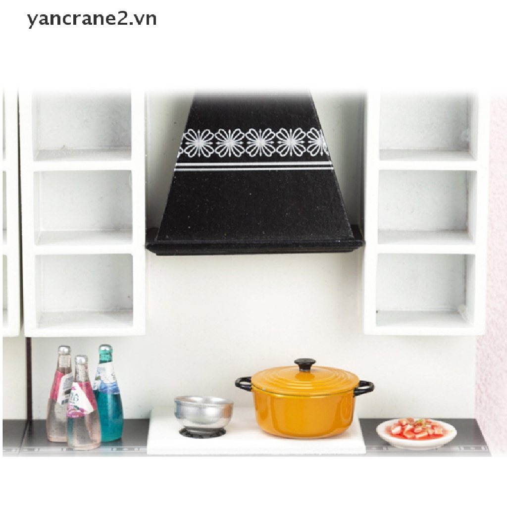 Bộ 3 Món Đồ Dùng Nhà Bếp mini Trang Trí Nhà Búp Bê {yancrane2.vn}
