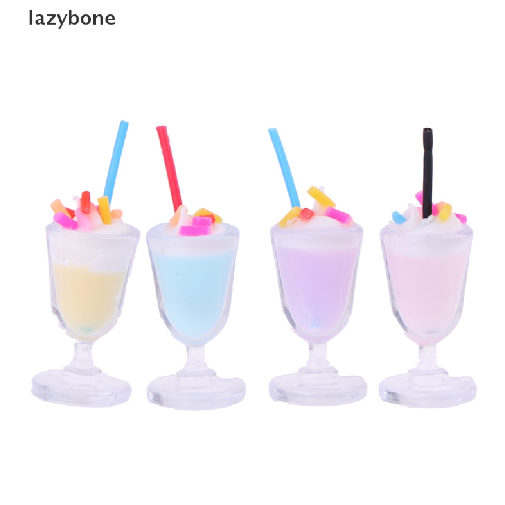 Set 4 Ly Kem Đồ Chơi Búp Bê Mini Dễ Thương