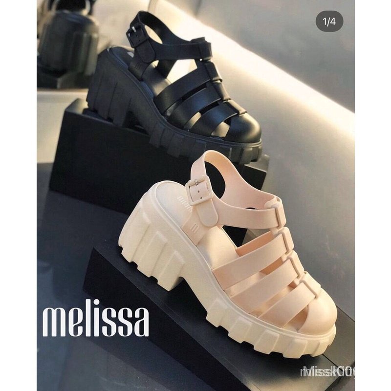 Melissa Xăng đan Đế Dày Phong Cách retro Cho Nữ