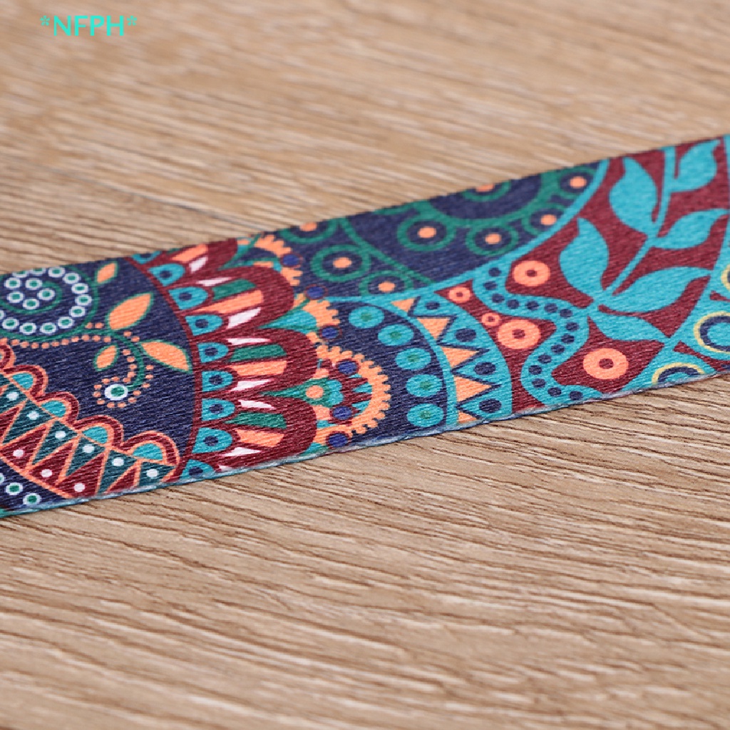 Dây Đai Tập Yoga In Họa Tiết Nhiều Màu Tùy Chỉnh Tiện Dụng Mới