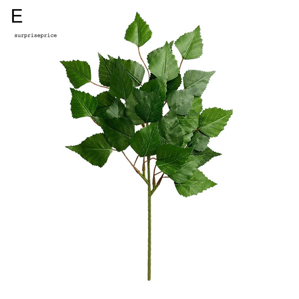 Spa 1 Bó Lá Táo Nhân Tạo Bằng Nhựa Nghệ Thuật Kết Cấu Mịn Như Thật Trang Trí Đám Cưới