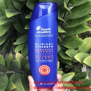 (Mẫu Mới) Dầu gội giảm gàu Head & Shoulders Clinical Strength Dandruff Defense 400ml (2026)