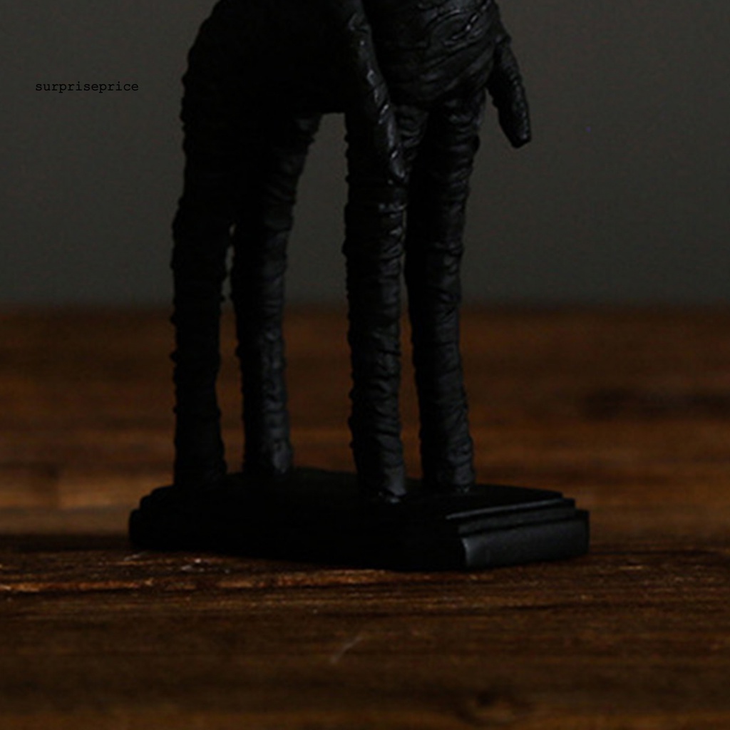 Mô HìNh ĐầU Lâu Đen Vui NhộN Trang Trí Halloween