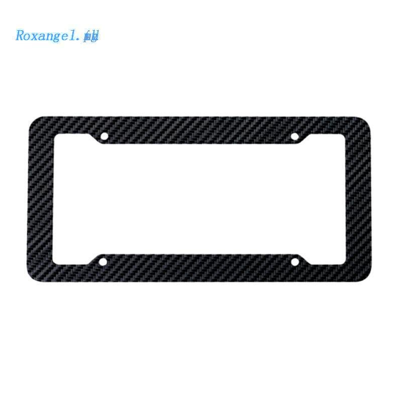 Khung Gắn Biển Số Xe Hơi Bằng Nhựa Sợi Carbon Màu Đen Kích Thước 31x16cm Tiện Dụng