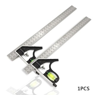 300Mm Adjustable Combination Square Angle Ruler Multifunctional Gauge