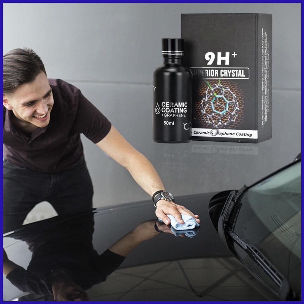 Bộ Dụng Cụ Phủ Gốm Nano 9H Graphene Chống Trầy Chống Tia UV Cho robpvn robpvn