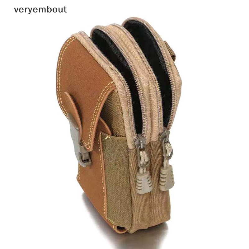 Túi Canvas Đựng Điện Thoại Đeo Thắt Lưng Chống Thấm Nước