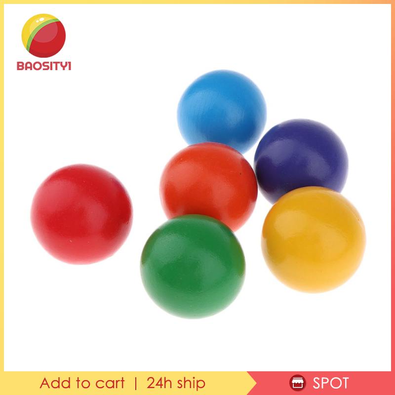 [Baosity1] Bóng Lắp Ráp Đồ Chơi Màu Cầu Vồng Phát Triển Trí Thông Minh Cho