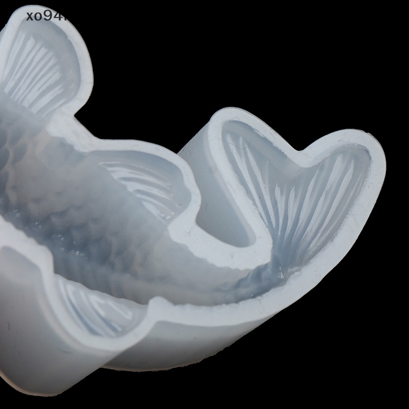 Khuôn Silicone Làm Trang Sức Hình Cá Koi 3D