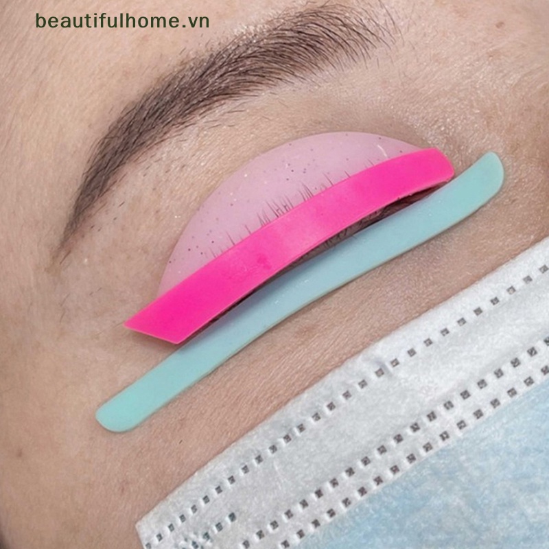 Bộ 3 Cặp Đệm Silicone Mềm Hỗ Trợ Uốn Cong Lông Mi