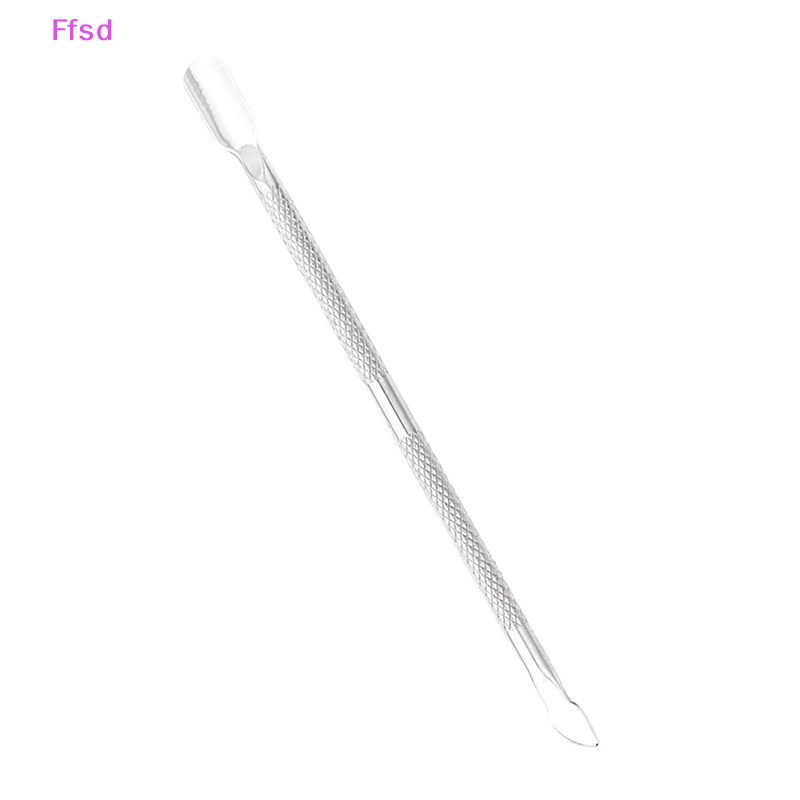 {Ffsd} Dụng Cụ Hai Đầu Làm Sạch Da Chết Móng Tay Dạng Muỗng * Bán Chạy