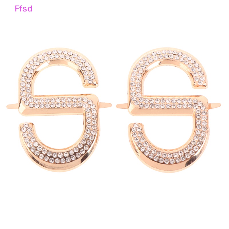 1 Cặp Kẹp Đính Đá Trang Trí Giày Cao Gót Cho Cô Dâu