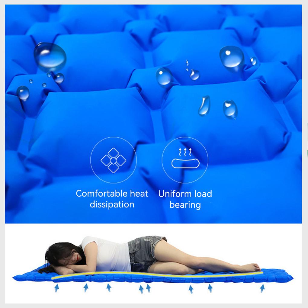 Đệm Ngủ Cắm Trại Bằng Vải Nylon Có Thể Gấp Gọn Đa Năng