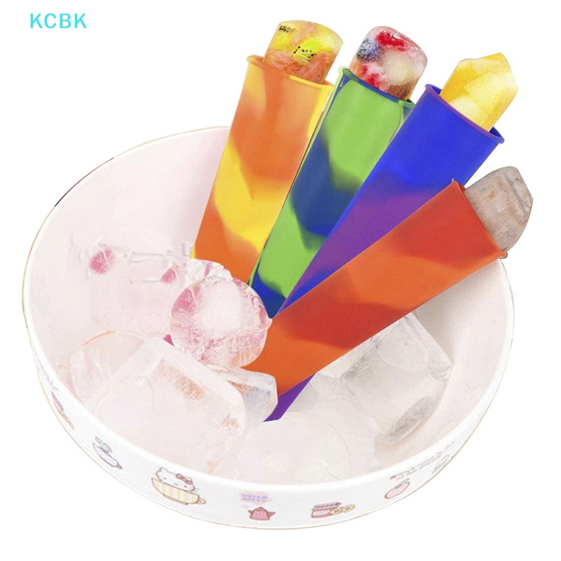 Khuôn Silicone Làm Kem Que DIY Tiện Dụng