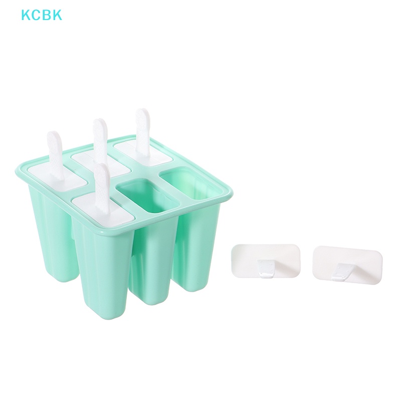 Khuôn Silicone Làm Kem Que 6 Ngăn Tiện Dụng