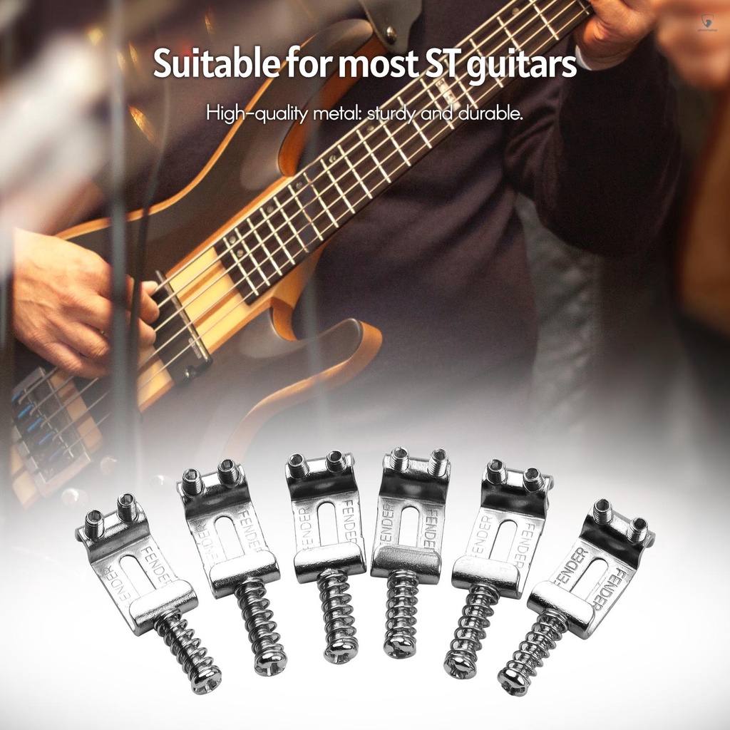 Set 6 Ngựa Đàn Guitar Điện Kèm Cờ Lê Thay Thế Chuyên Dụng