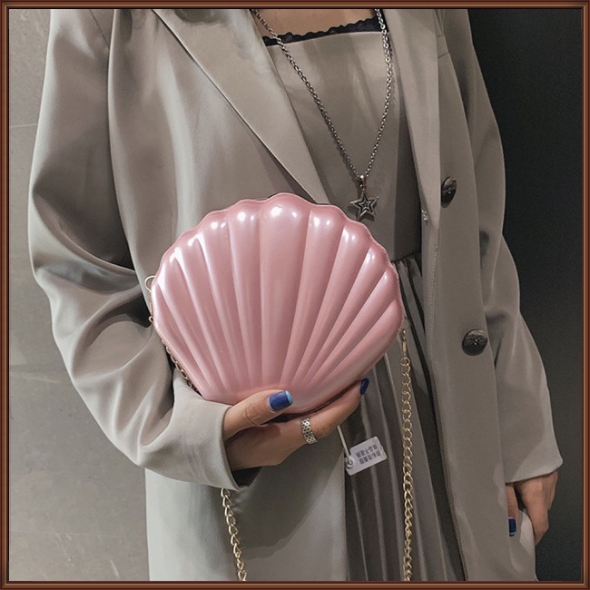 Túi Đeo Vai Hình Vỏ Sò Độc Đáo Thời Trang Cho Nữ