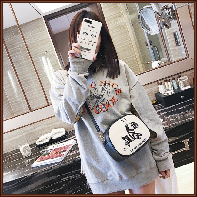 Túi Đeo Vai Mini Siêu Nhẹ In Họa Tiết Thời Trang Cho Nữ