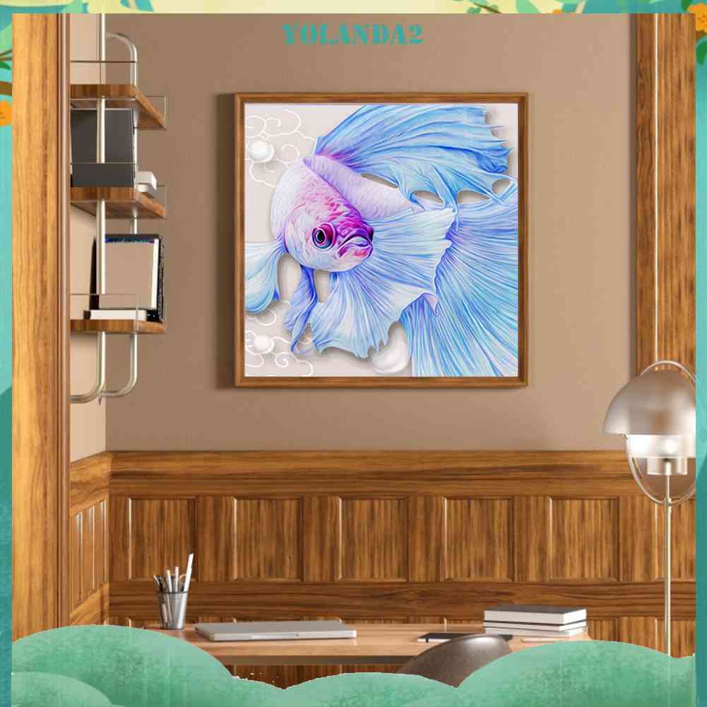 Bộ Tranh Đính Đá 5D Họa Tiết Hoạt Hình Độc Đáo DIY Dùng Trang Trí Nhà Cửa