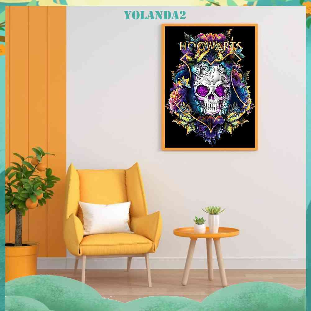 Bộ Tranh Đính Đá 5D Họa Tiết Đại Học Độc Đáo Diy Dùng Trang Trí Nhà Cửa