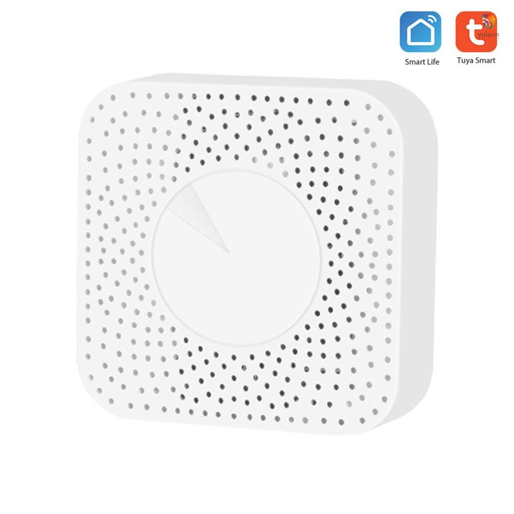 Thiết Bị Phát Hiện Độ Ẩm / Nhiệt Độ Không Khí 6 Trong 1 PM2.5 / Formaldehyde / TVOC / CO2 /