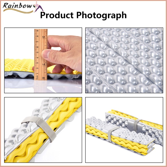 Đệm Ngồi Cách Nhiệt Siêu Nhẹ Có Thể Gấp Gọn Tiện Dụng Mang Theo Du Lịch Cắm Trại