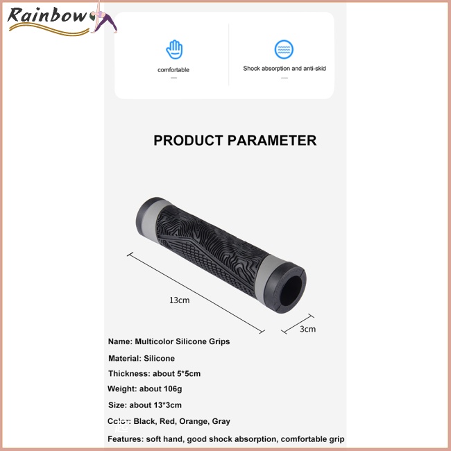 Vỏ Bọc Tay Lái Xe Đạp Bằng Hợp Kim Nhôm Chống Sốc &amp; Trượt Thoải Mái