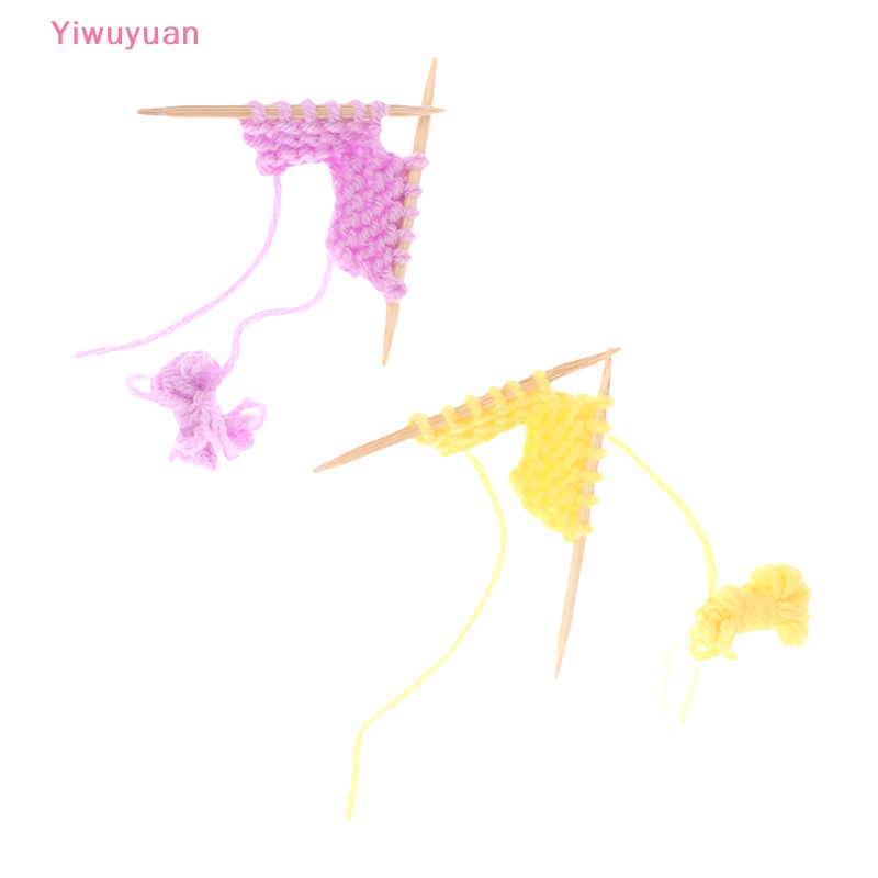 (MớI) Đồ Chơi Đan Len Cho Nhà BúP Bê Tỷ Lệ 1 / 12