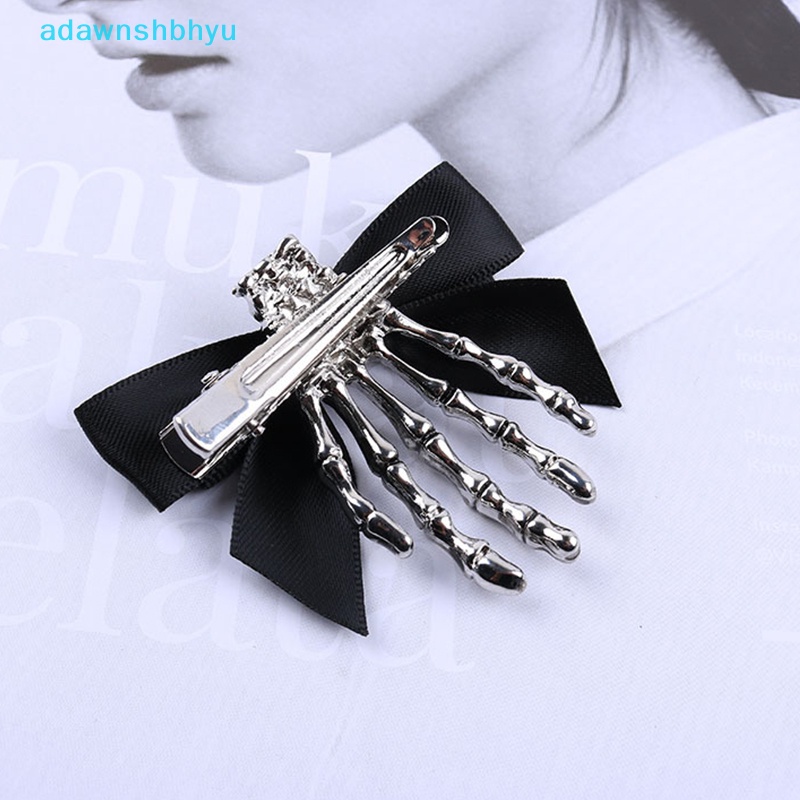 Kẹp Tóc Hình Xương Bàn Tay Phong Cách Gothic Punk Cá Tính Cho Nữ