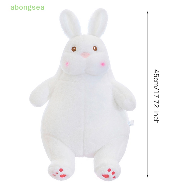 Abongsea Thỏ Nhồi Bông Mềm Mại Đáng Yêu