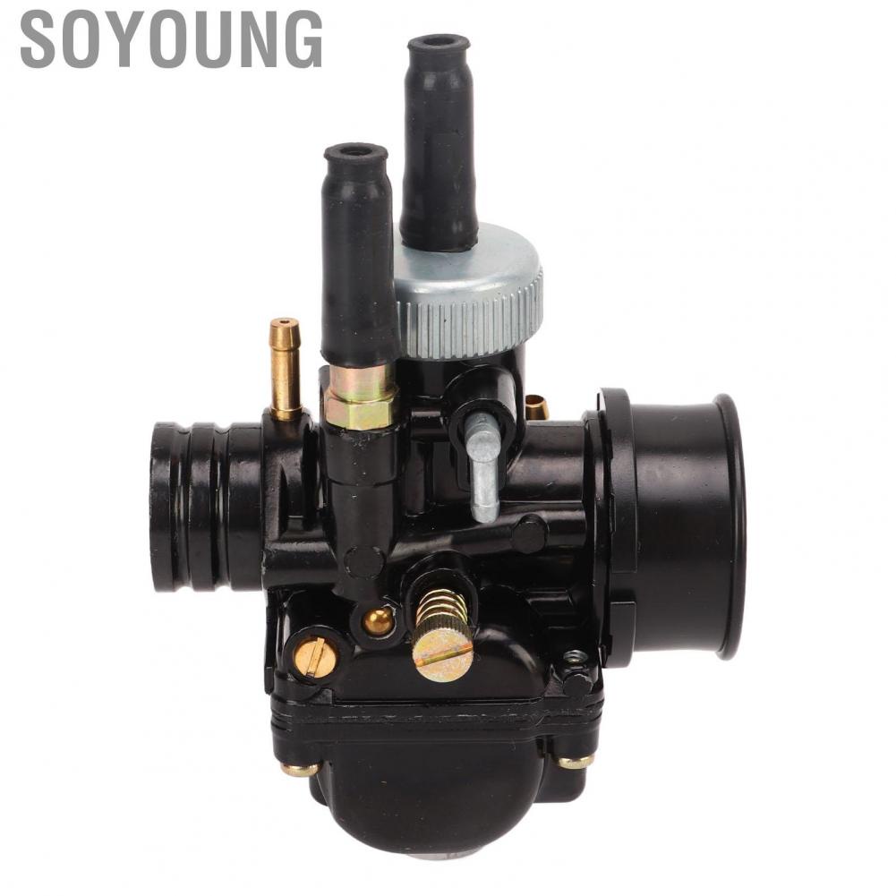 Soyoung Carburetor Replacement  Motorcycle Carburetor Reliable Professional Metal 17mm  for Motorbike