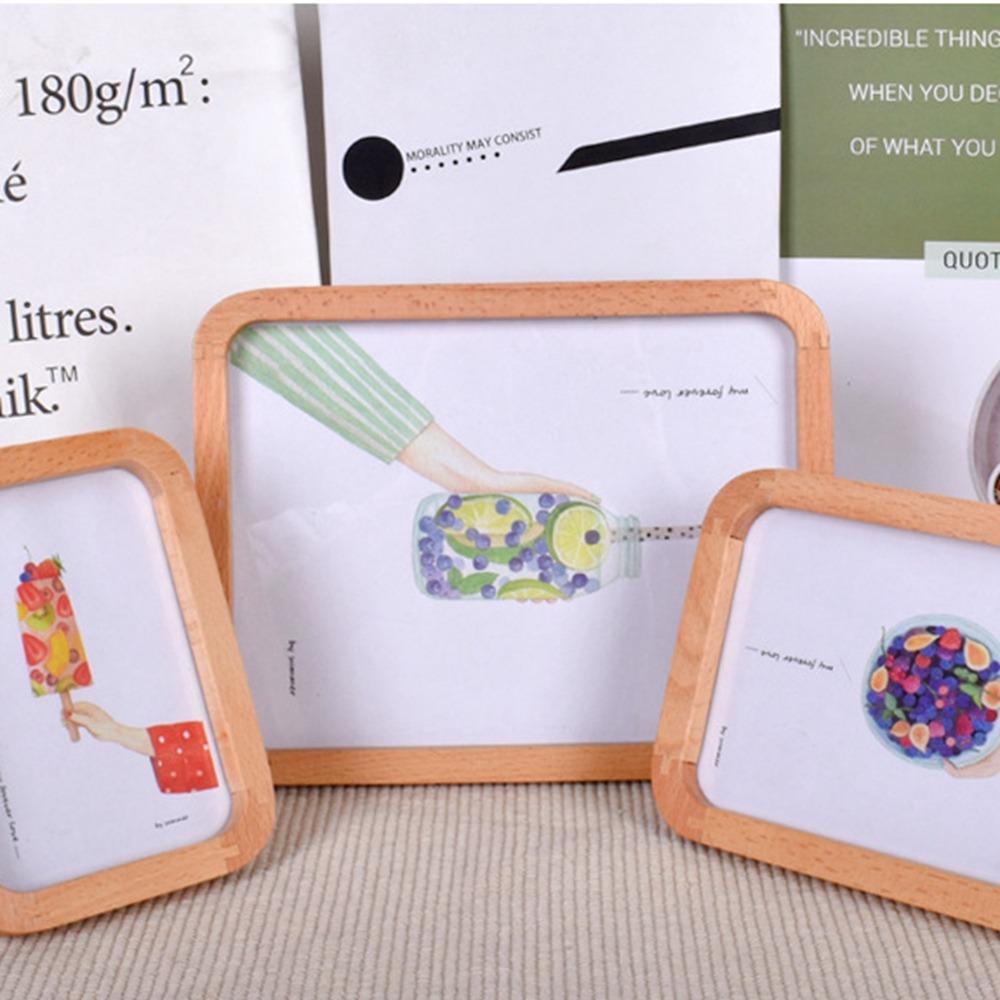 KUNHEV Khung Ảnh Bằng Kính Để Bàn Trang Trí Sinh Nhật