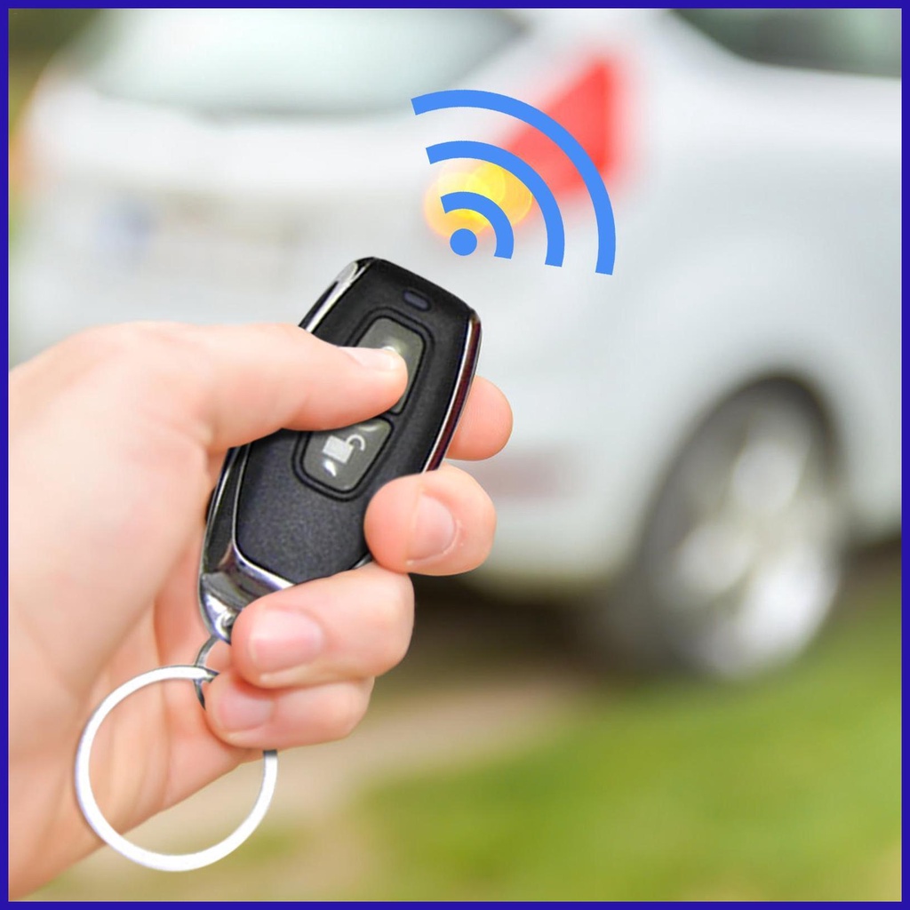 Bộ Thiết Bị Khởi Động Xe Hơi Tự Động Không Chìa Khóa Tương Thích Với Hầu Hết Các Loại Xe Tự Động 12V