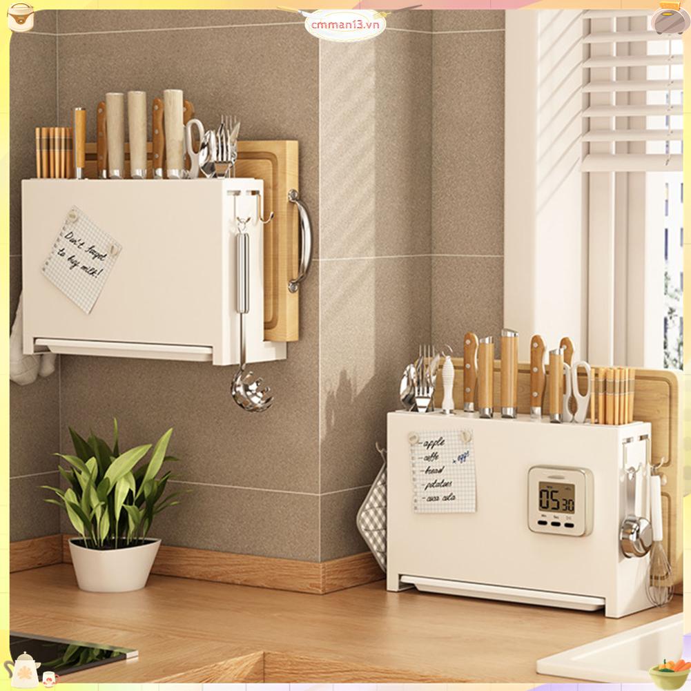 Best cook Dao Nhà Bếp Sấy Giá Đỡ Tích Hợp Đũa Thớt Để Đồ Tổ Chức Trắng cmman13.vn