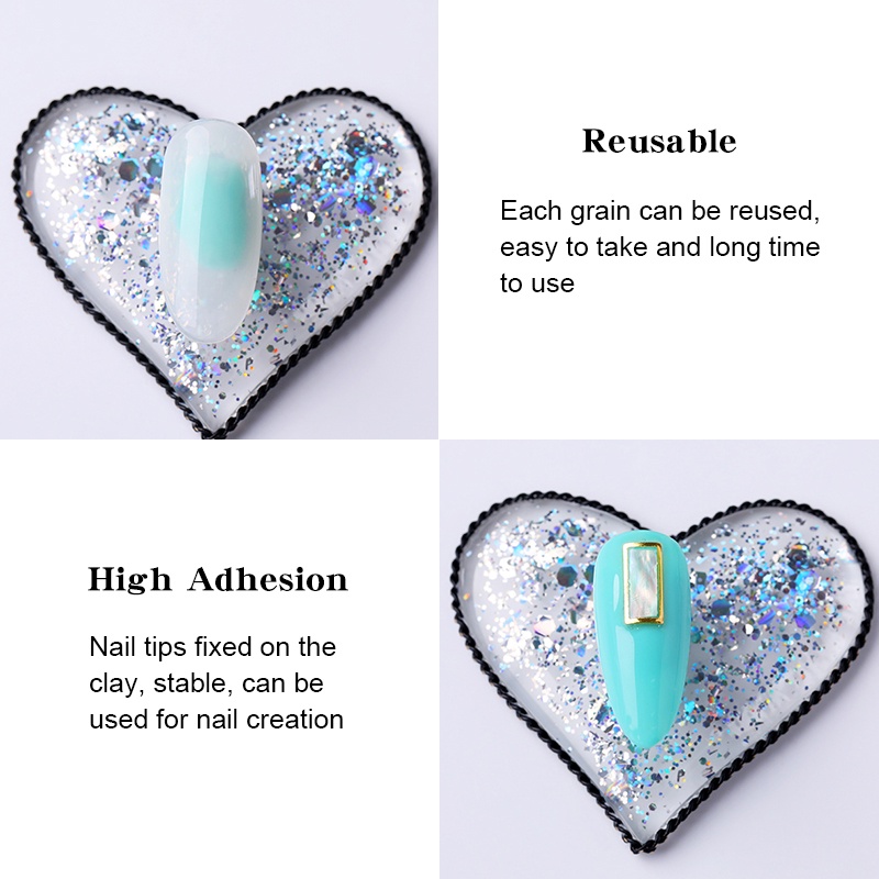 Giá Đỡ Móng Tay Giả Có Thể Tái Sử Dụng Tiện Lợi