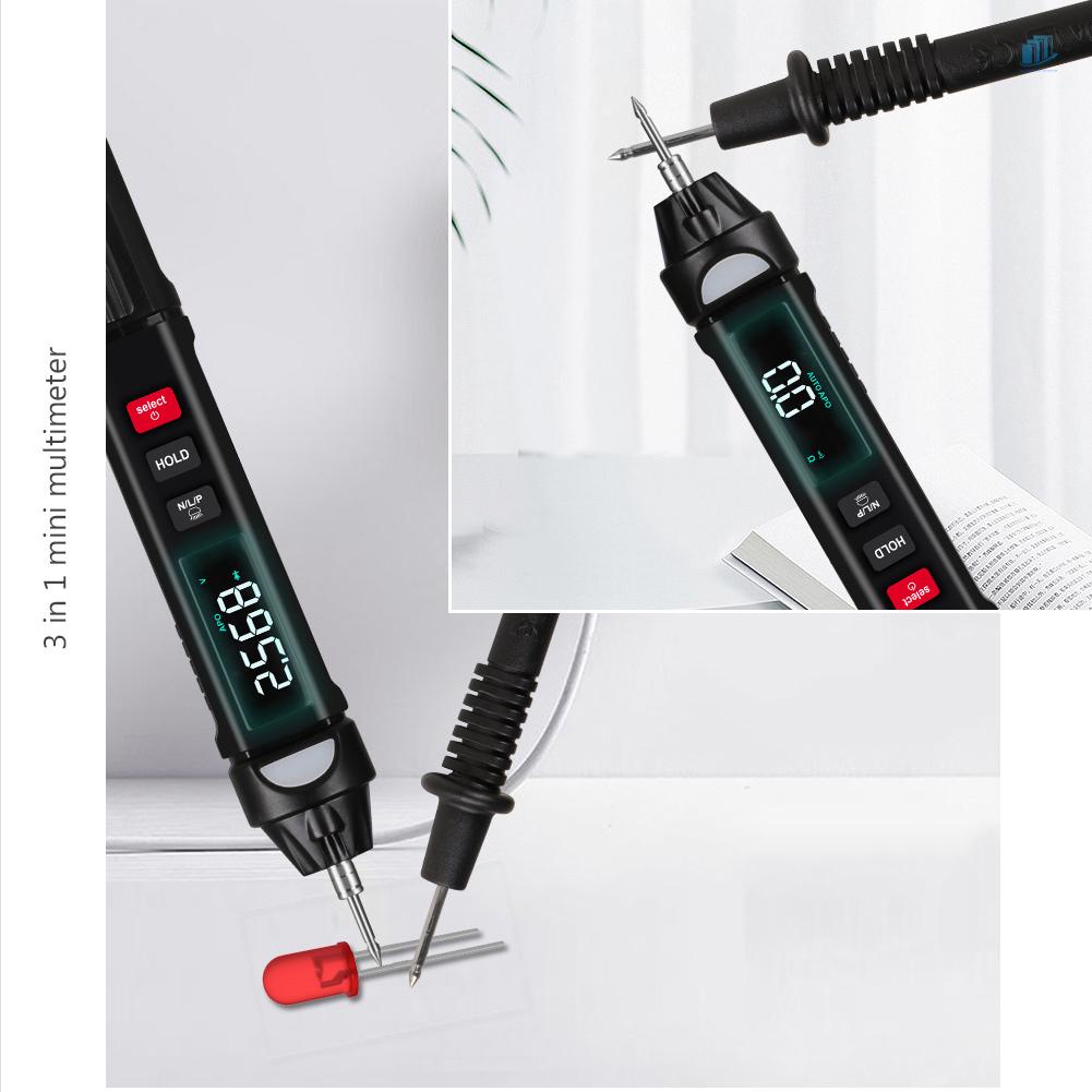 Đồng Hồ Vạn Năng Kỹ Thuật Số KKMoon kkm100 Màn Hình Lớn 1Hz ~ 10MHz RMS 3 Trong 1