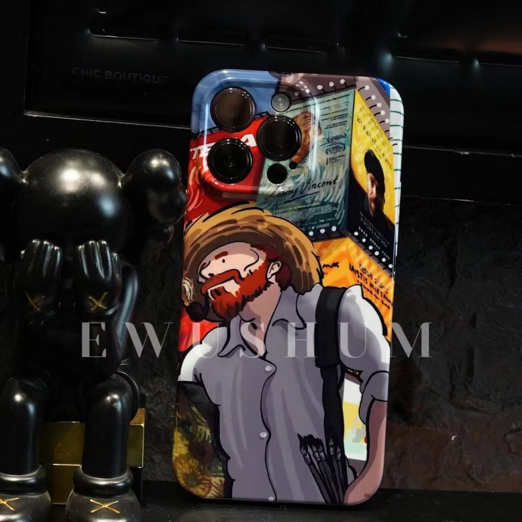 Ốp Điện Thoại In Hình Tranh Sơn Dầu Van Gogh 13iPhone Max Max 78111214Ốp Điện Thoại Họa Tiết Graffiti Độc Đáo Cho Apple Xnsjj