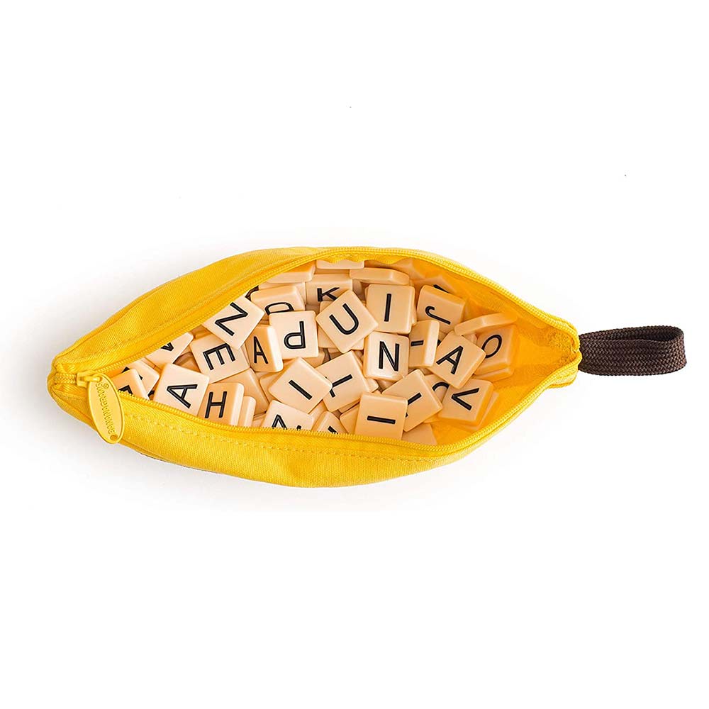 Bananagrams Crossword Game Alphabet Educational Game Scrabble Game Family Fun Game Bananagram Word Play Board