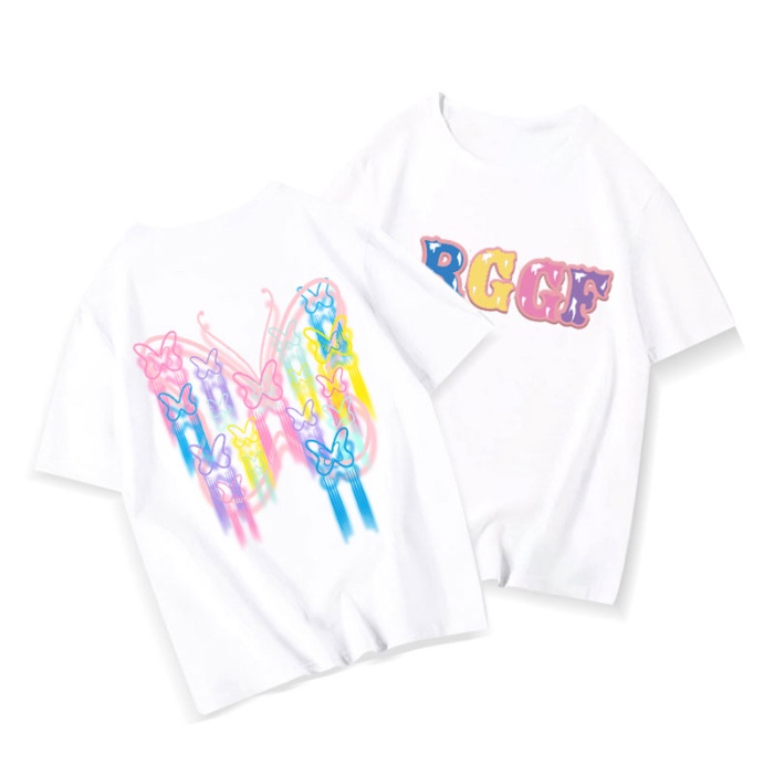 Áo Thun Unisex 100% Cotton Nguyên Chất Ngắn Tay Phong Cách Hàn Quốc Mới NRVP 2023