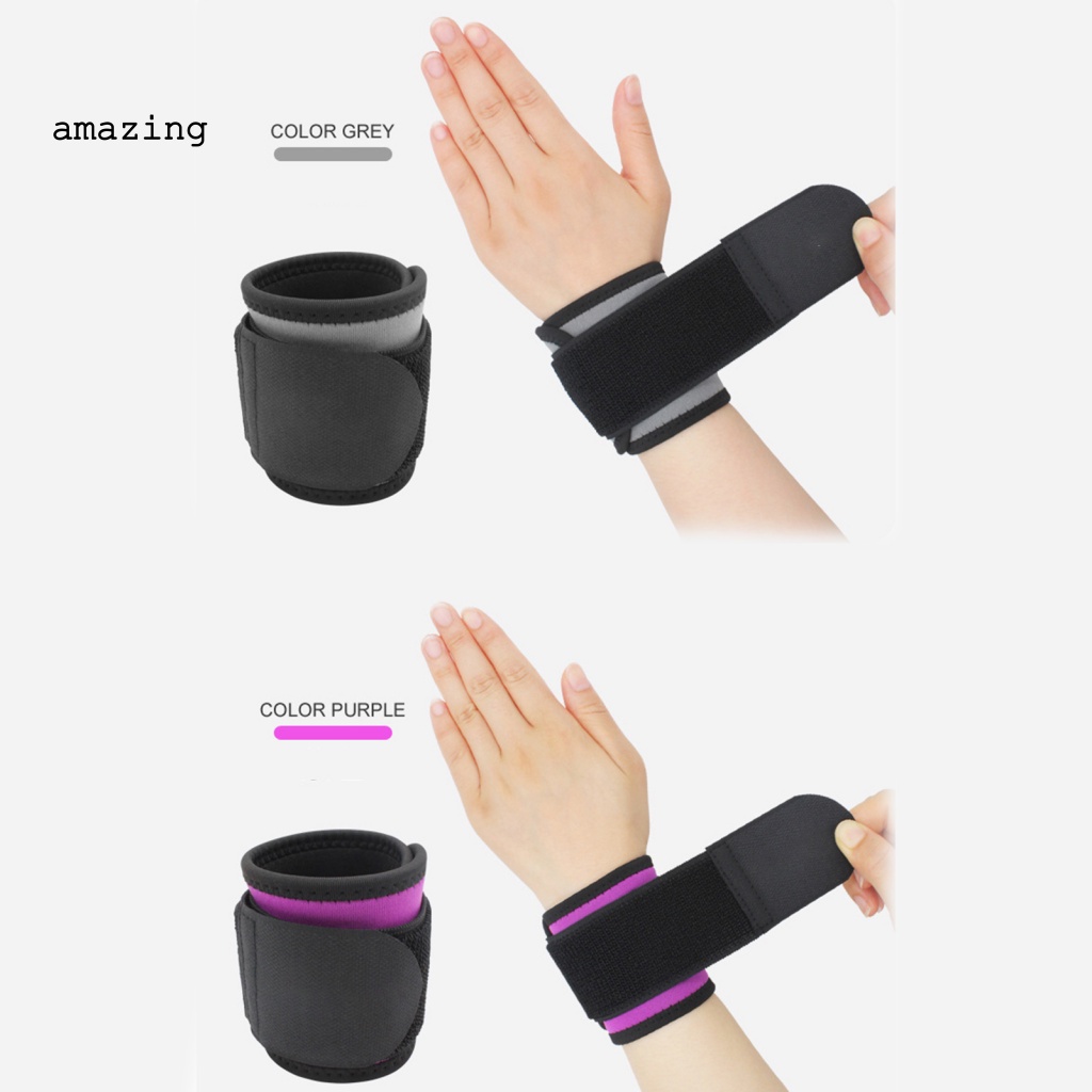 1 Đai Quấn Bảo Vệ Cổ Tay Có Thể Điều Chỉnh Hỗ Trợ Luyện Tập Thể Thao Dành Cho Nam Và Nữ