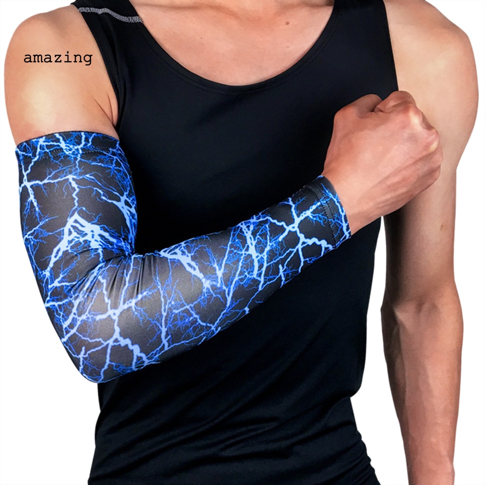 1 Găng Cánh Tay Chống Nắng Tia UV Thoáng Khí Dùng Khi Đạp Xe / Leo Núi