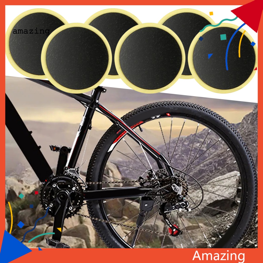 Bộ 6 Miếng Vá Lốp Xe Đạp Chuyên Nghiệp Nhanh Khô