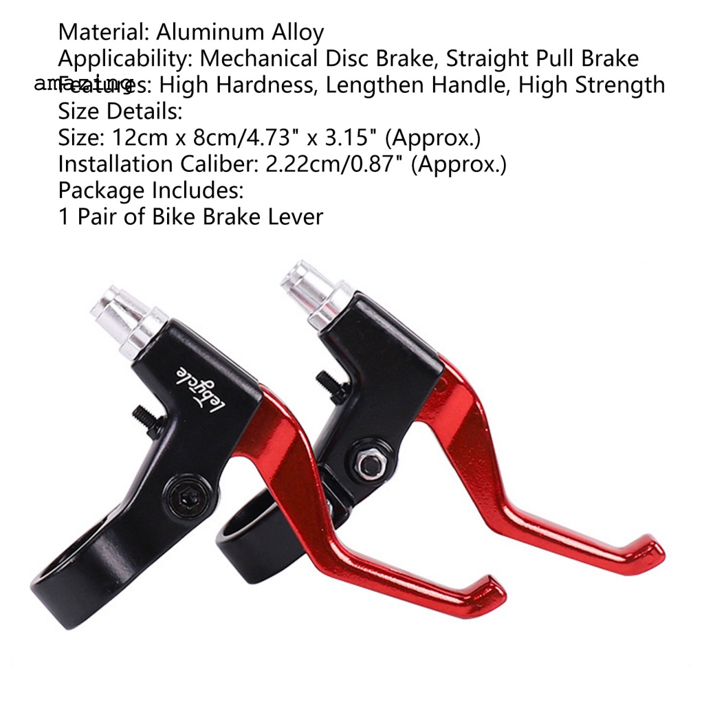 1 Cặp Tay Thắng Xe Đạp Linh Hoạt Có Thể Điều Chỉnh