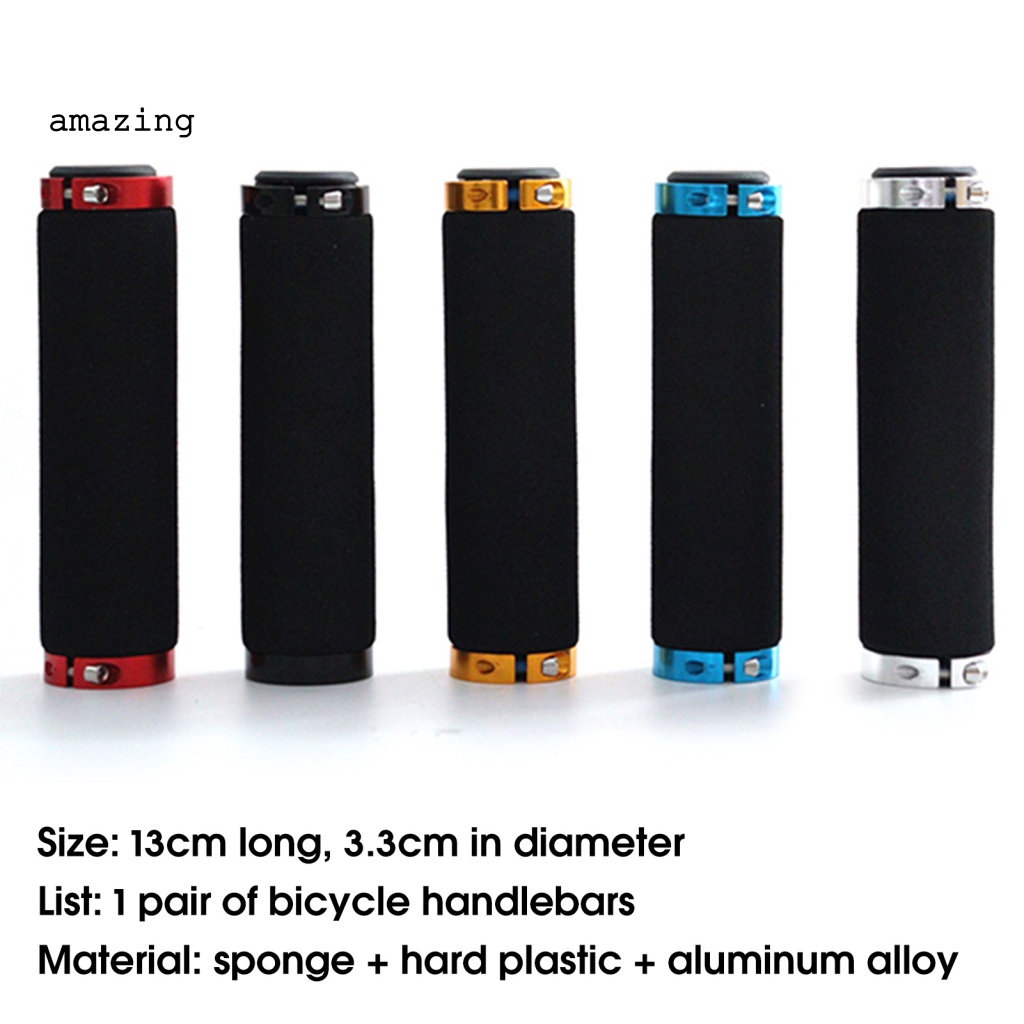 1 Cặp Bọc Tay Lái Xe Đạp Bằng Hợp Kim Nhôm Chống Sốc