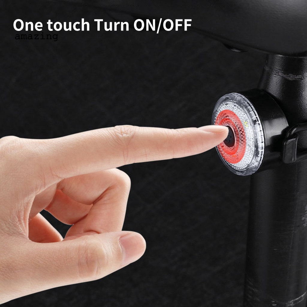 Đèn Đuôi Xe Đạp Mini Siêu Sáng Dễ Lắp Đặt