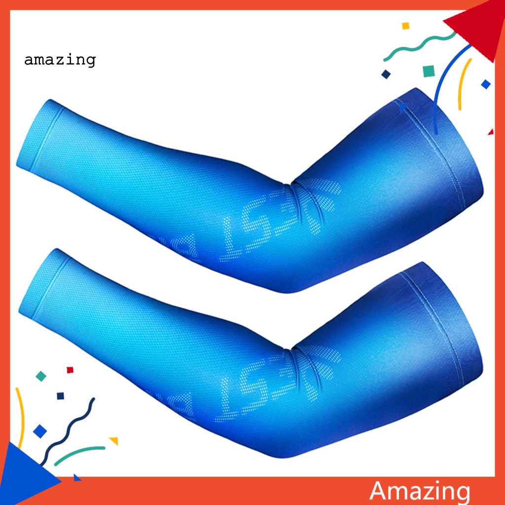 1 Cặp Ống Tay Áo Gọn Nhẹ Độ Co Giãn Cao Dành Cho Chơi Bóng Rổ