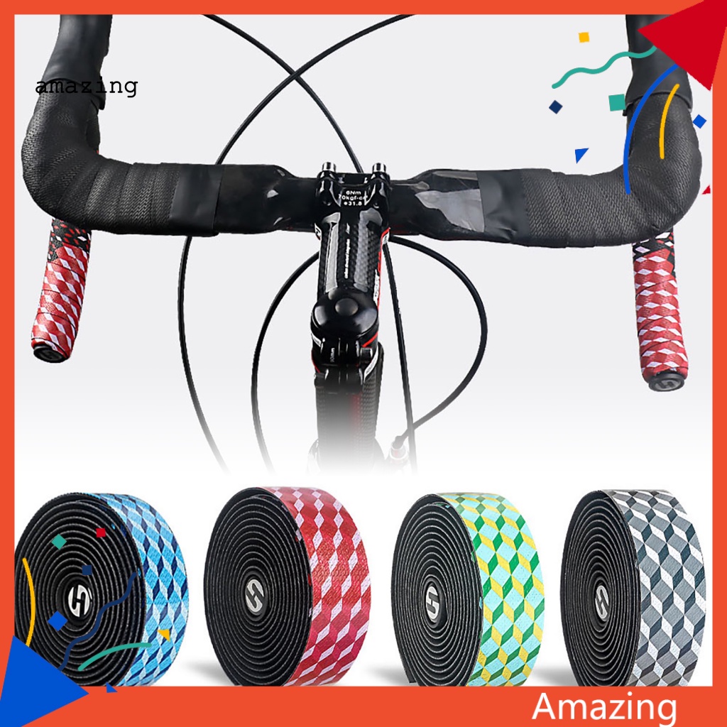 Set 2 Cuộn Băng Quấn Tay Lái Xe Đạp Thấm Hút Tốt