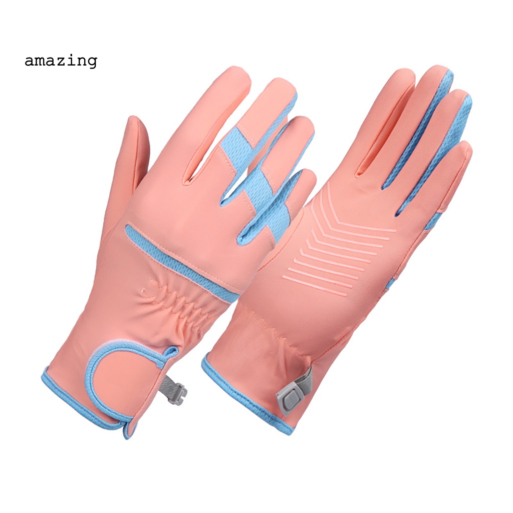 1 Đôi Găng Tay Mỏng Chống Nắng Chống Mòn Chống Sốc Nhanh Khô Dành Cho Nữ